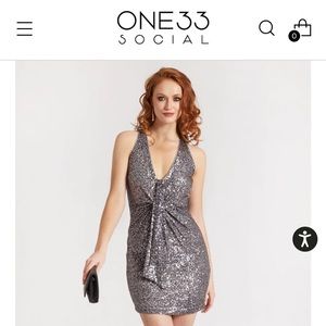 One 33 Social Sequin Dress ✨